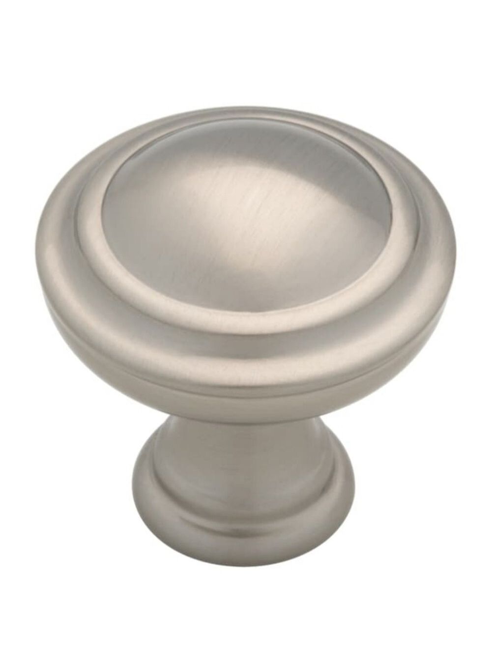 Cabinet Knobs Drawer Pulls Satin Nickle Set of 10 New Brainerd Capital Knob 1.25 - Picture 7 of 15